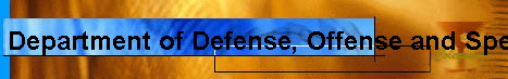 Department of Defense, Offense and Special Teams